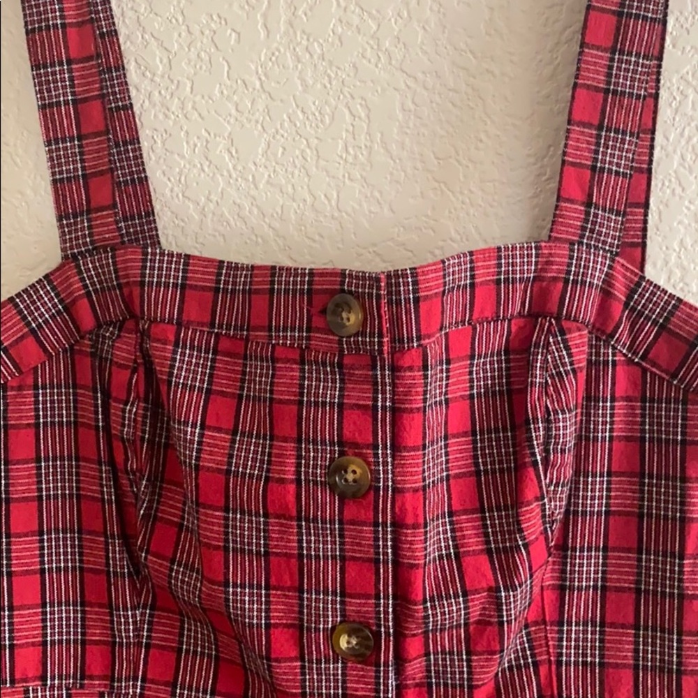Button Front Dress - Picture 2 of 4